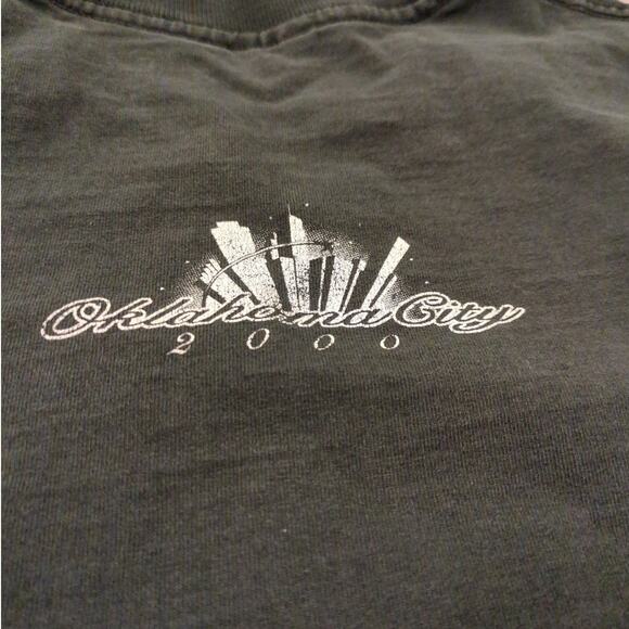 VTG 2000 Oklahoma City Thunder OKC The Millennium Adult Large Skate Y2K - Picture 8 of 8